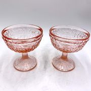 Deux coupes roses, Ząbkowice, années 1970