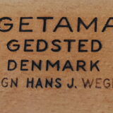 GE181 high back easy chair by Hans Wegner For Getama, 1960's