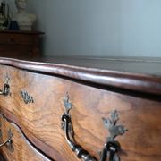 Chest of drawers country crossbow in oak xxth century