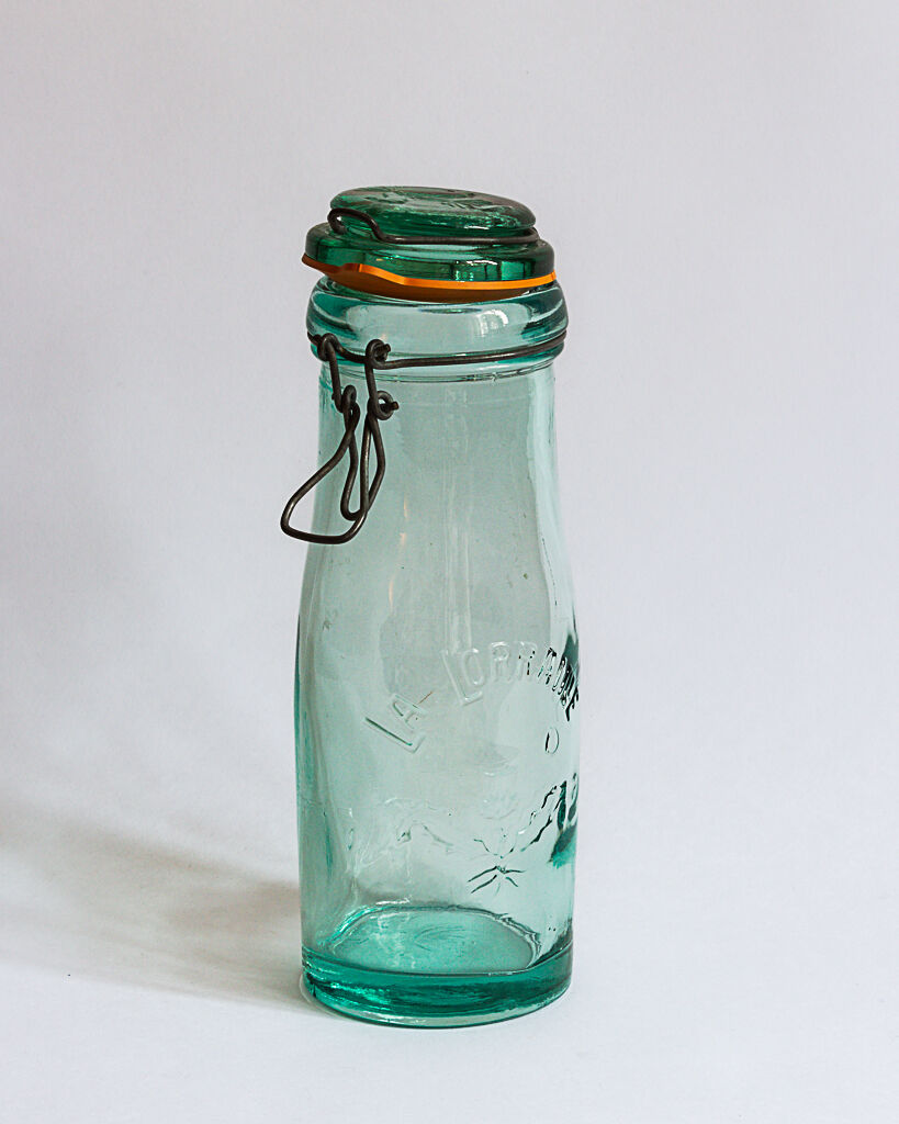 Glass jar La Lorraine