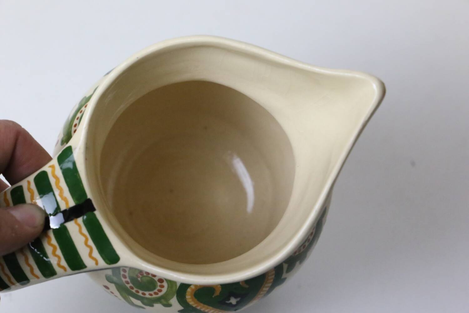 Quimper Paul Fouillen cider pitcher