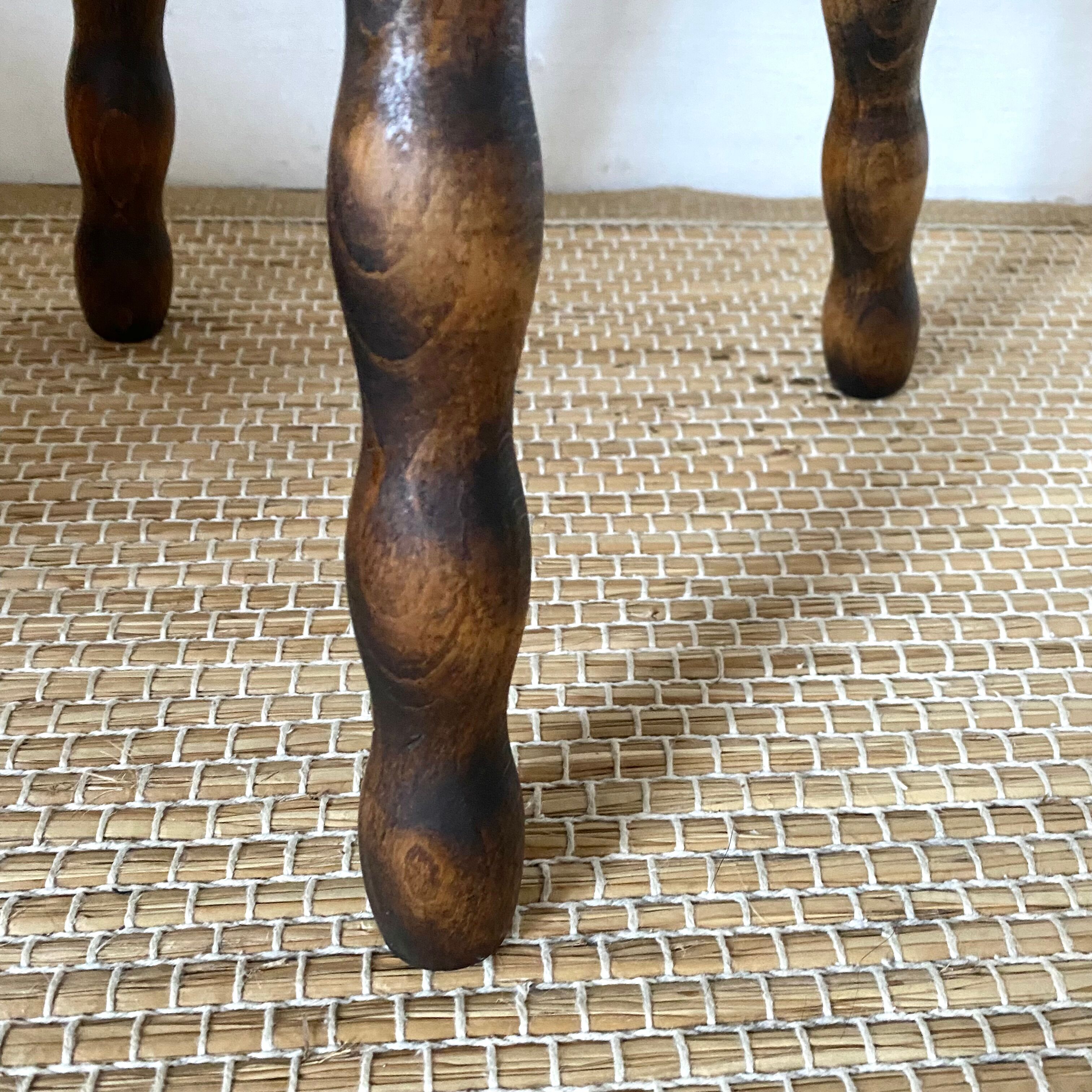 Vintage tripod stool