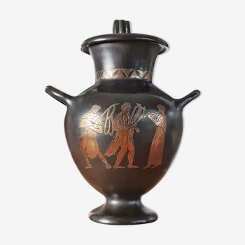 Italian artisanal reproduction Etruscan bucchero vase