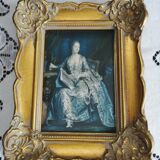 Duo old gilded frames