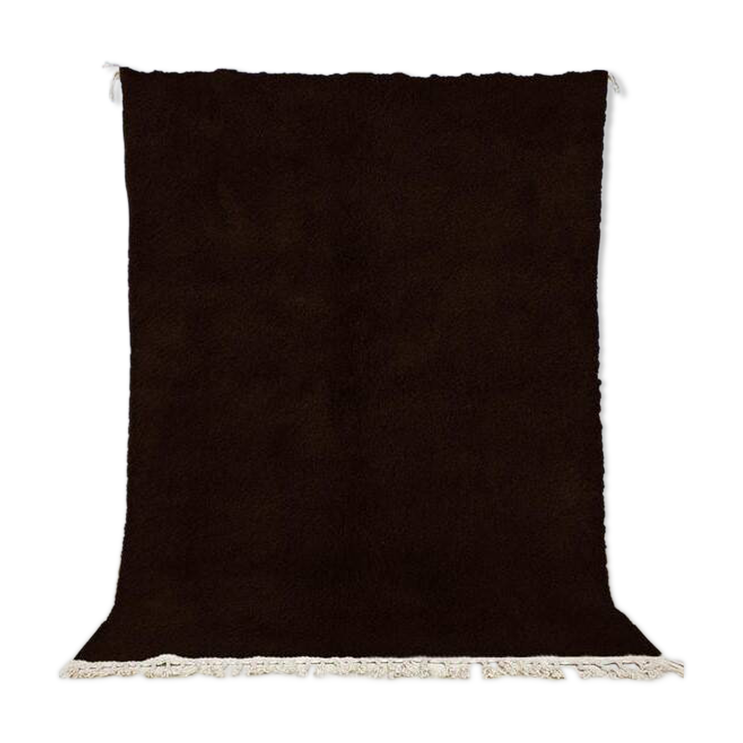 Dark brown Beni Ourain rug 150/250cm