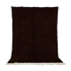 Dark brown Beni Ourain rug 150/250cm