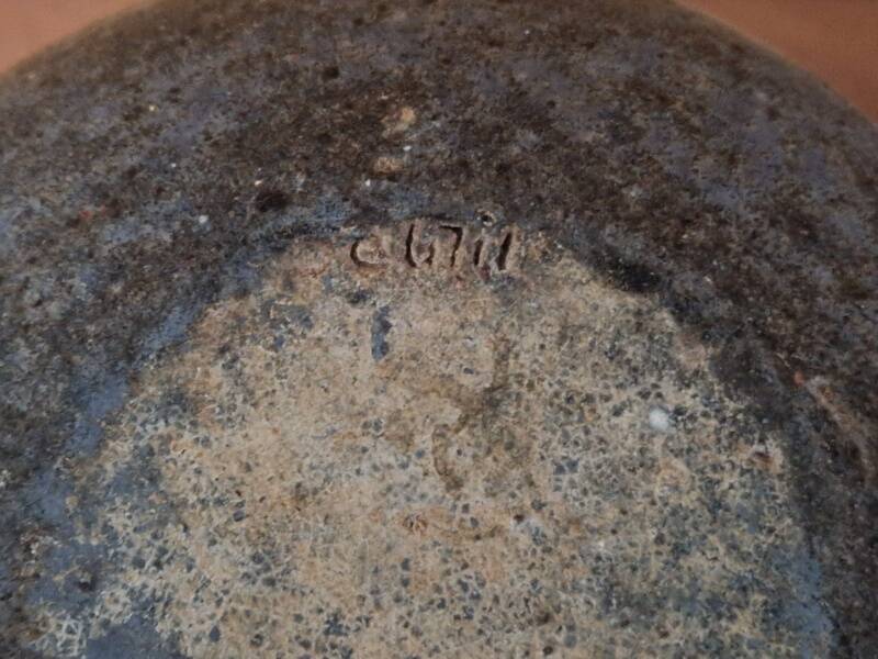 Claire Debril (1927-2021) - Ceramic vase built using the coiling technique.