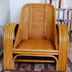 Paire de fauteuils rotin