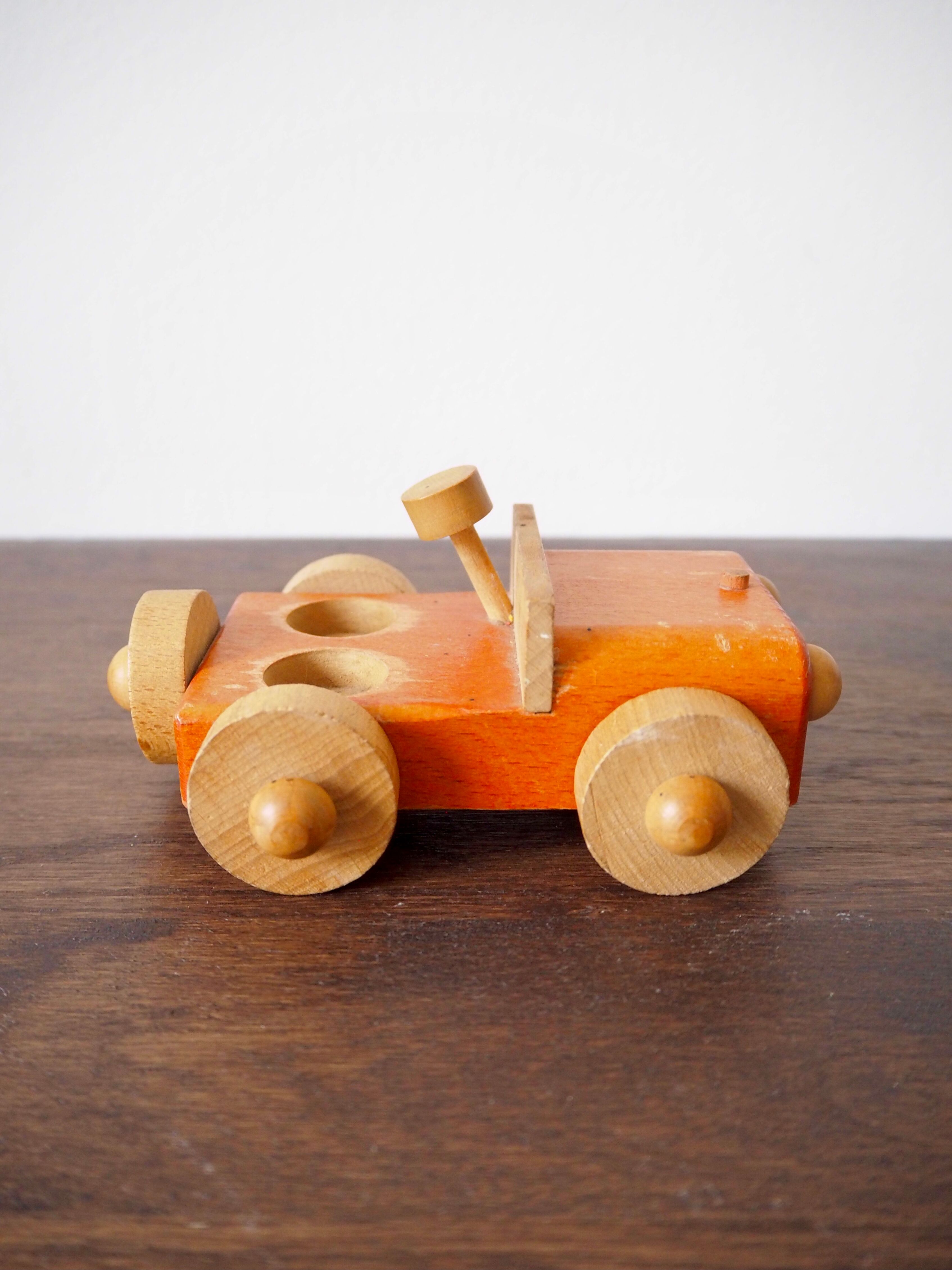 Small wooden car