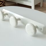 Vintage steel coat rack