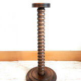 Fifth wheel ashtray turned wooden 1940 art deco