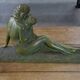 Terracotta sculpture with bronze patina by Ugo Cipriani