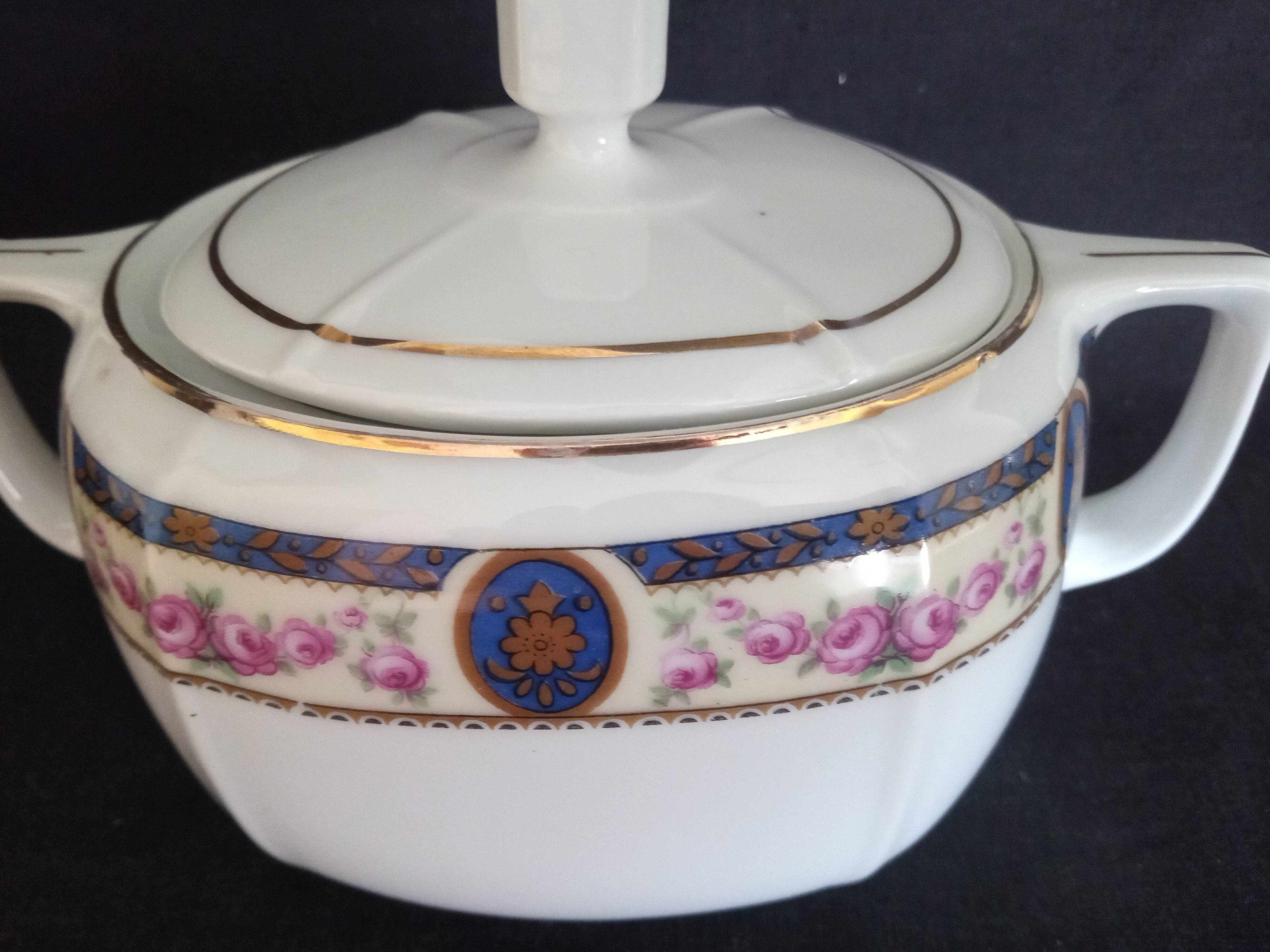 Service à café pour 12 personnes en porcelaine MZ Altrohlau CMR, Czechoslovakia, 1909 - 1922