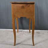 Dough table in walnut and pear wood, Louis XV – XVIII century.