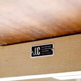 Vintage round extendable table