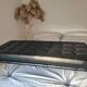 Barcelona black full grain bench