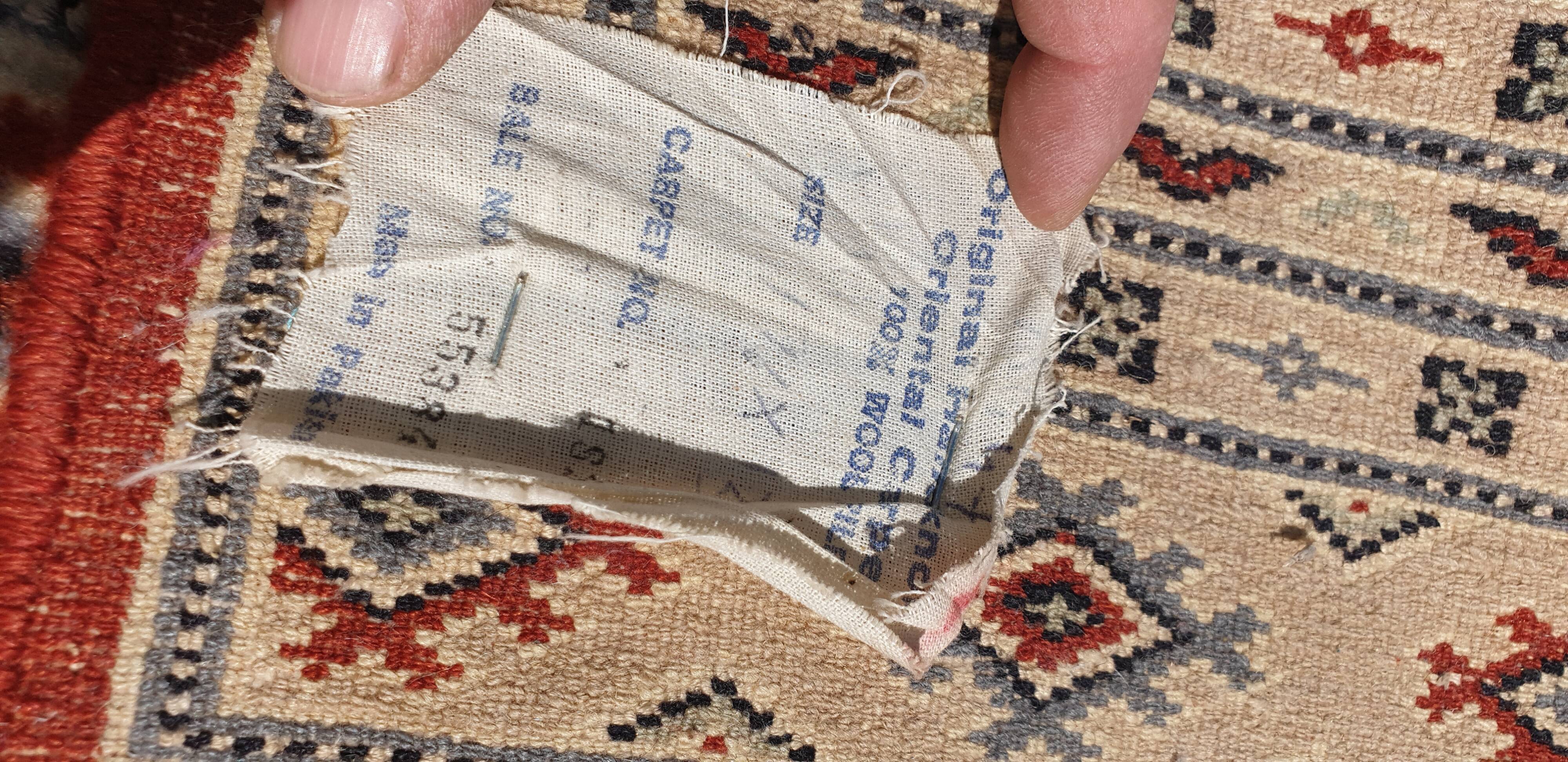 Oriental carpet wool pakistan  116x120cm