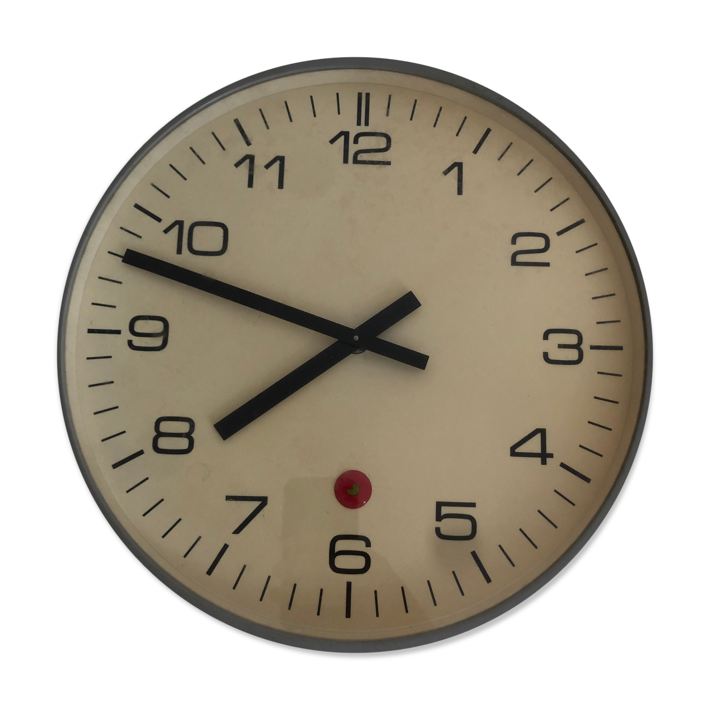 Vintage industrial clock bodet gorgy timing