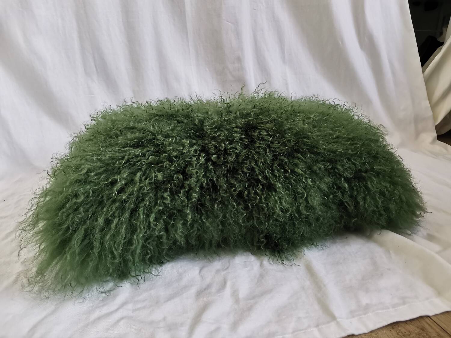Tibetan sheepskin cushion