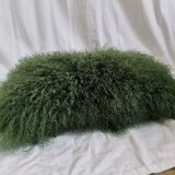 Coussin en peau de mouton tibétain