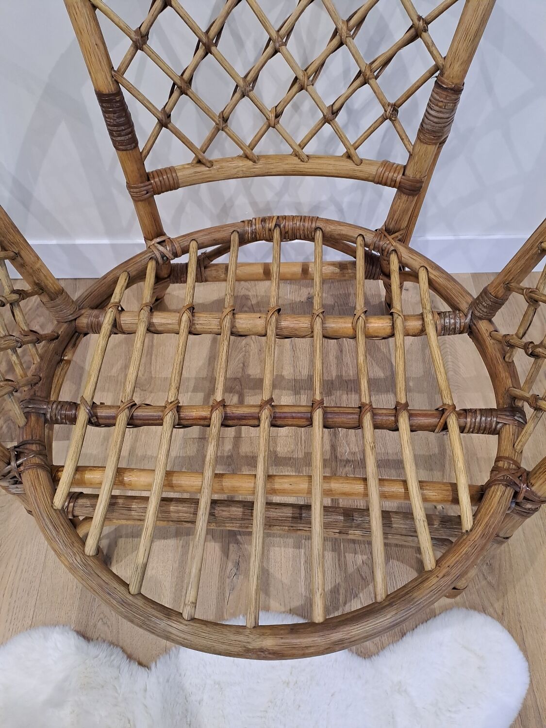 Fauteuils en rotin