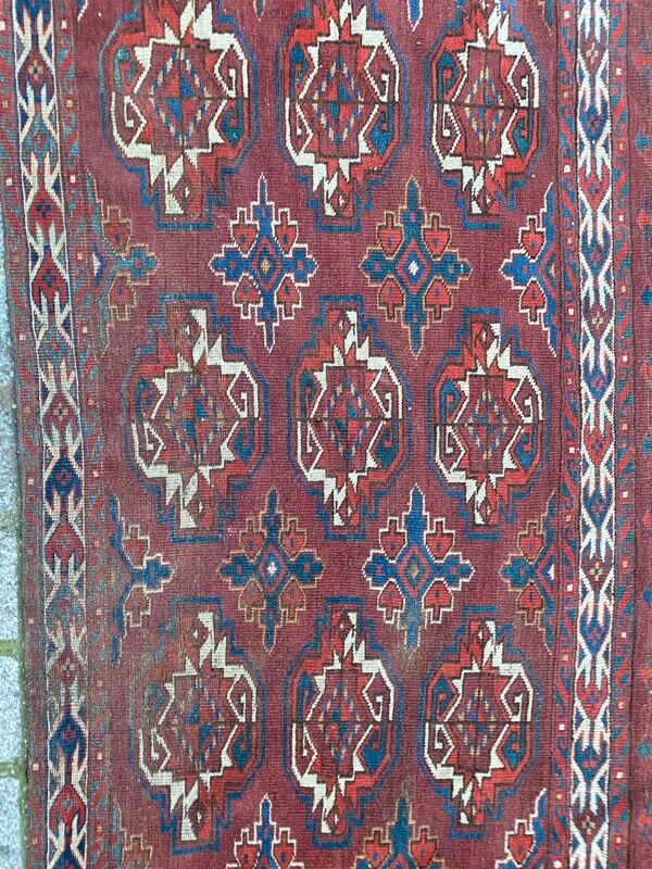 Carpet old saddle Boukhara 129x182 cm