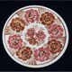 Decorative plate, faience Włocławek, Poland, 1960s