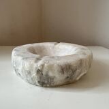 Vintage 1970s hard stone ashtray (marble, granite)