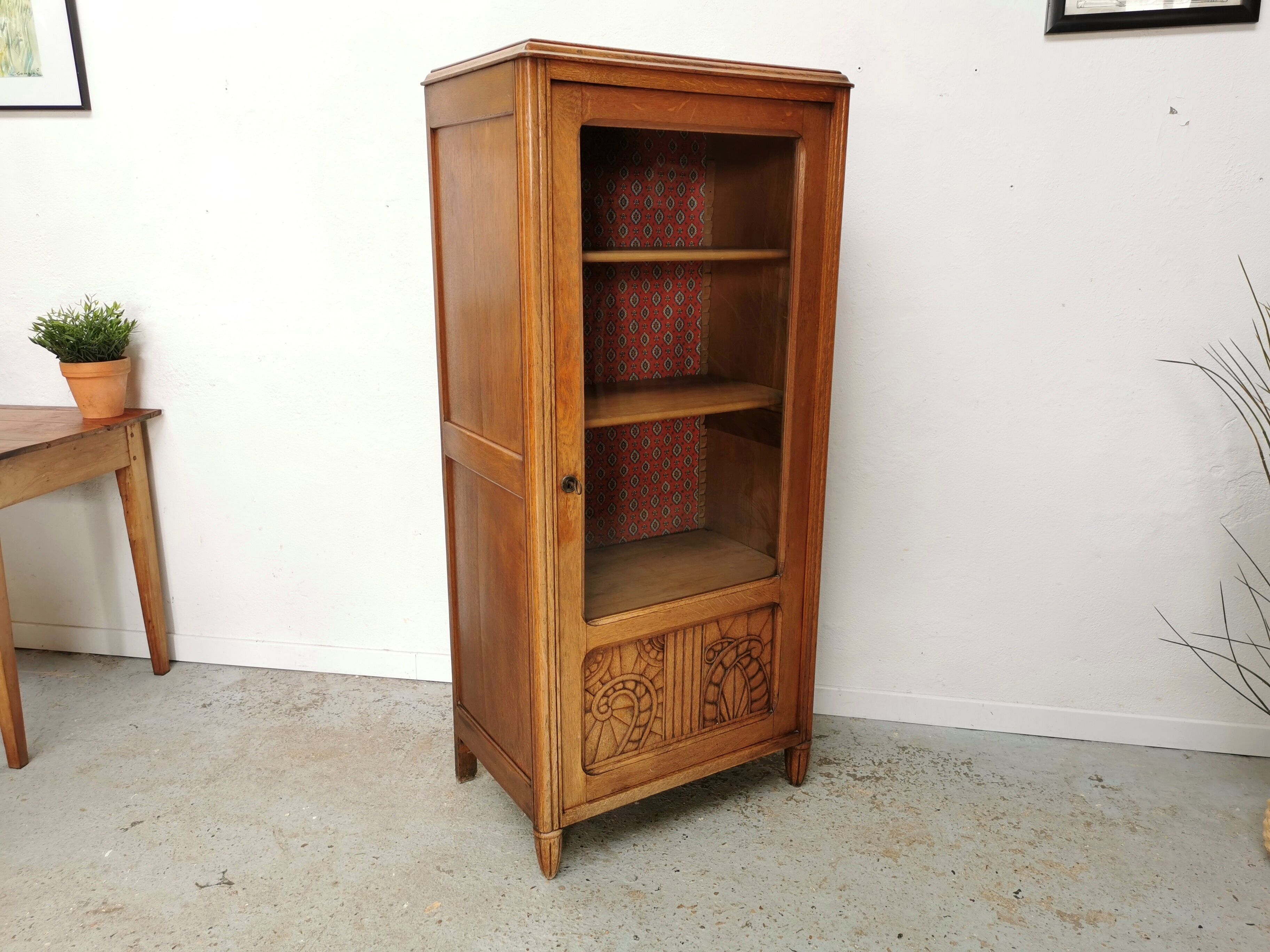 Parisian wardrobe Art Deco vintage showcase