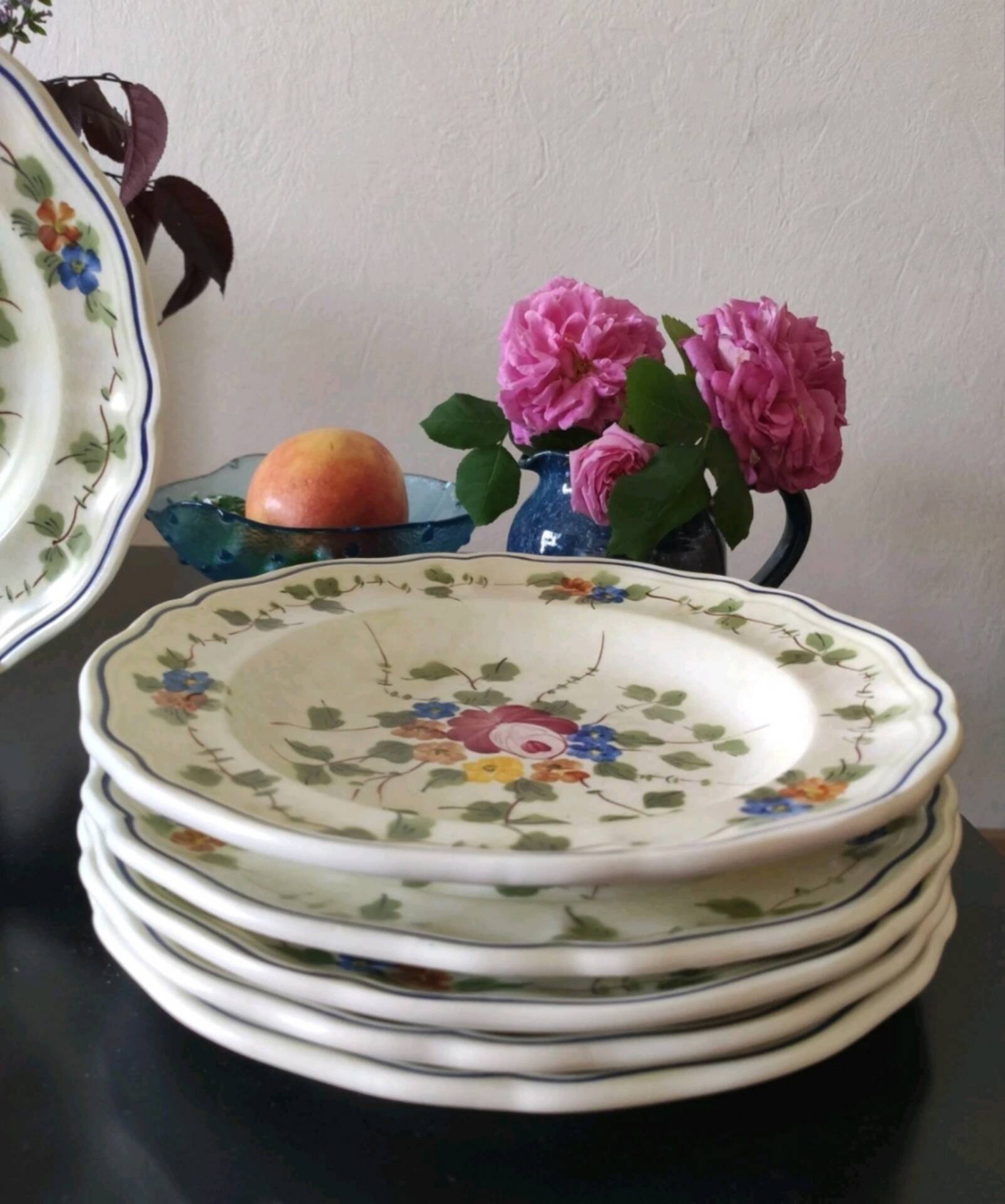 Set of Longchamp plates