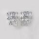Rare 1960s Kinkeldey German crystal wall sconce 1960