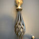 Chenets bronze et fonte