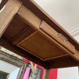 Farmhouse table in solid oak