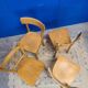 4 vintage luterma bistro chairs