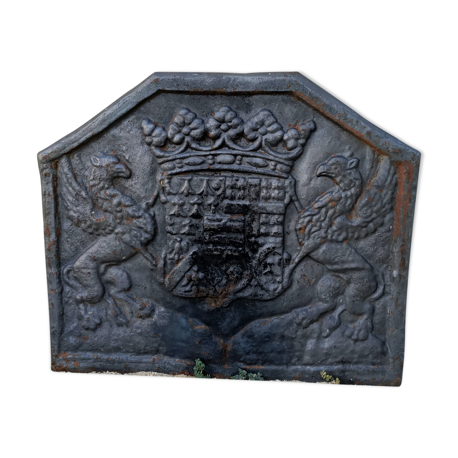 Old fireplace plate 90x75