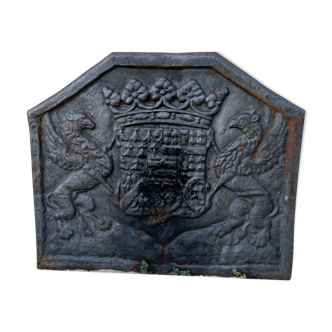 Old fireplace plate 90x75