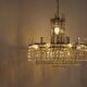 Mid-century crystal chandelier "Model F 518" by Bakalowits & Söhne