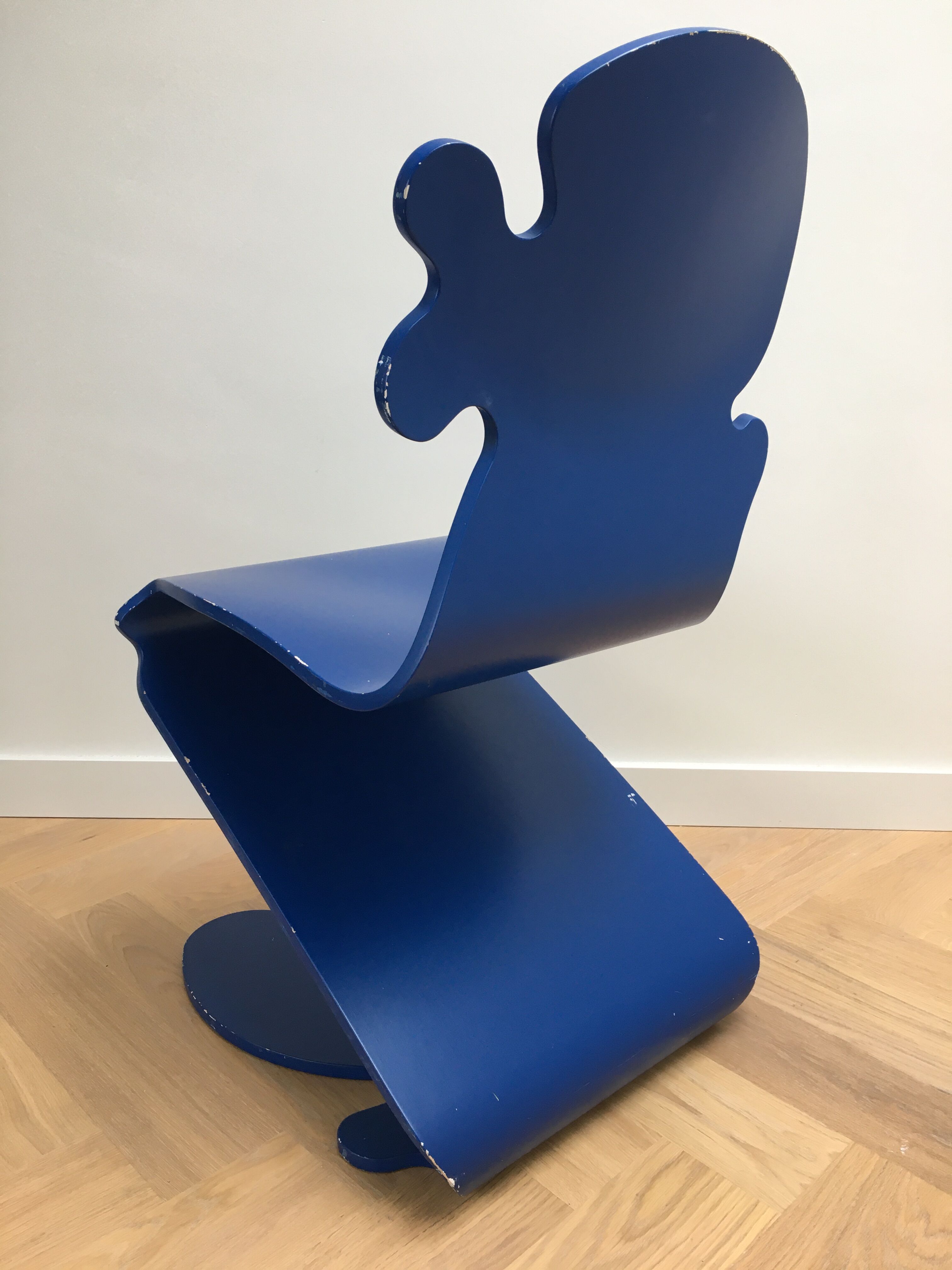 Verner Panton pantonic 5010 chair Studio Hag Denmark, 1992