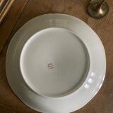 Plat creux ancien faïence Gien modèle Champs