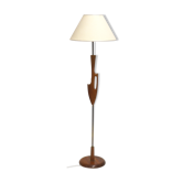 60s teak lamppost