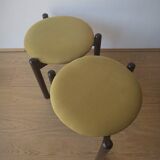 Modernist stools from the 1970s set of 2