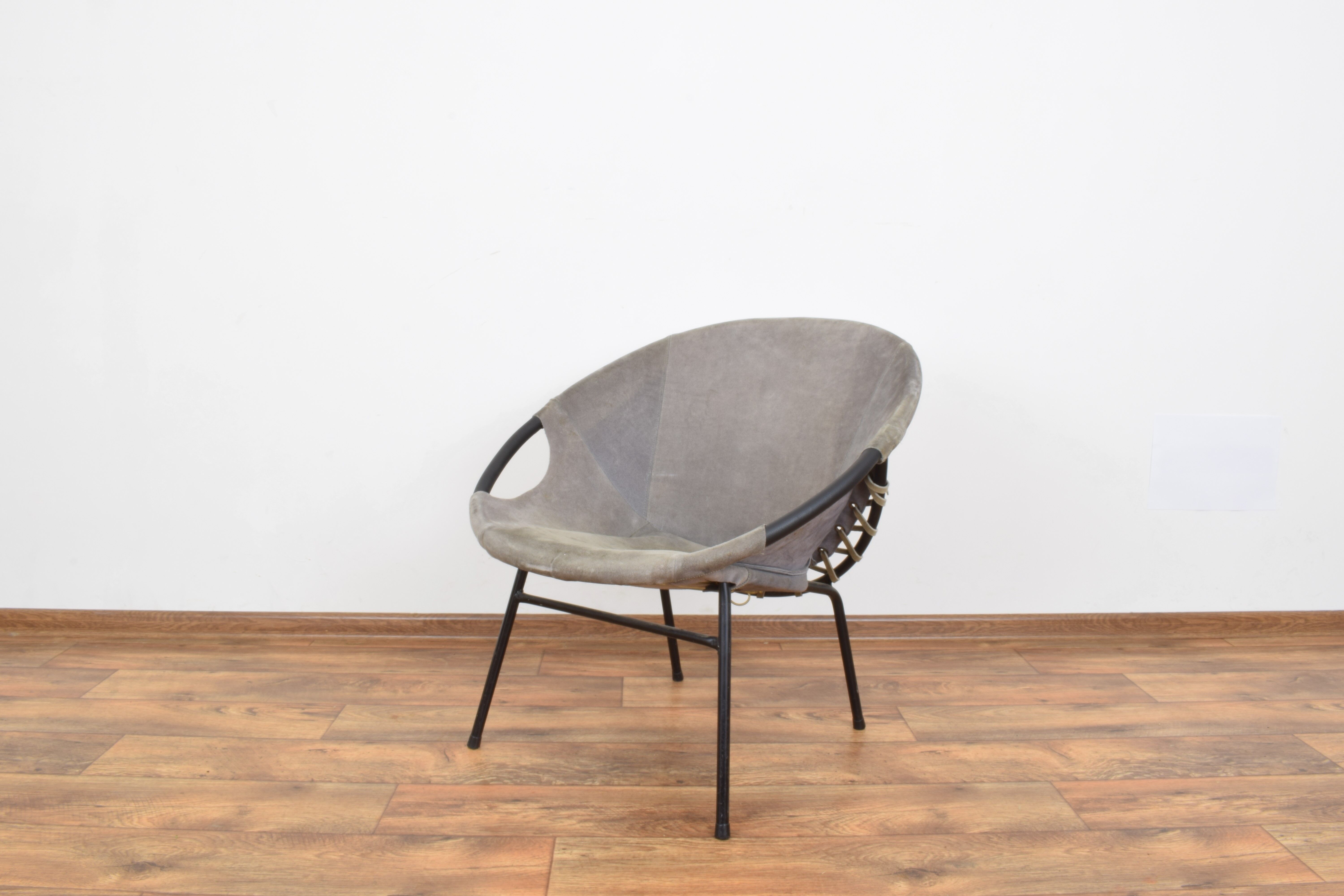 Mid-century armchair by E. Lusch for Lusch & co., 1970s