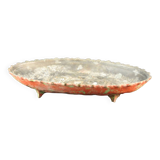 Bronze dish decorated with animals and children