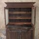 Solid wood display cabinet