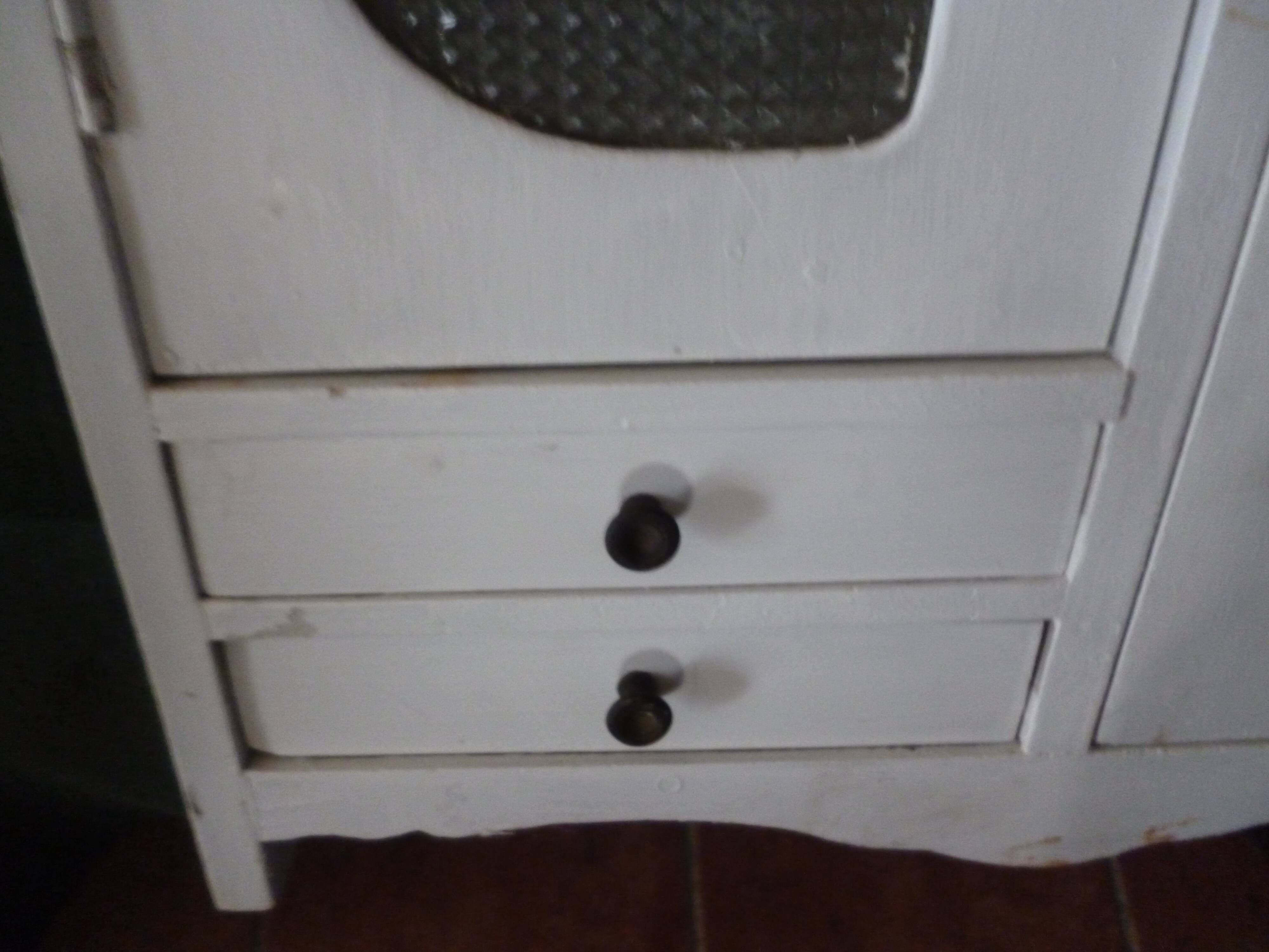 Art Nouveau style pharmacy cabinet