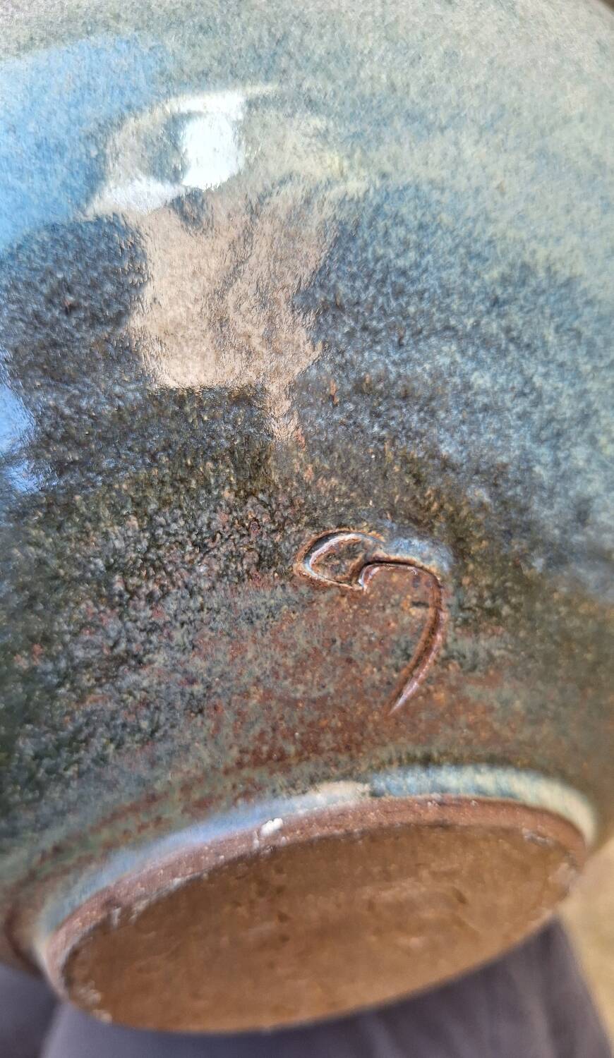 Ceramic vase by Nadia and Alain Pinel