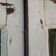 Lot of 4 oak windows H141xL112/117cm old small panes