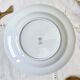 BAVARIA white and gold porcelain deep dish, "Annabell" model -