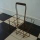 Iron bottle holder vintage 1960s