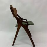Set of 3 Danish dining chairs Arne Hovmand Olsen 1950